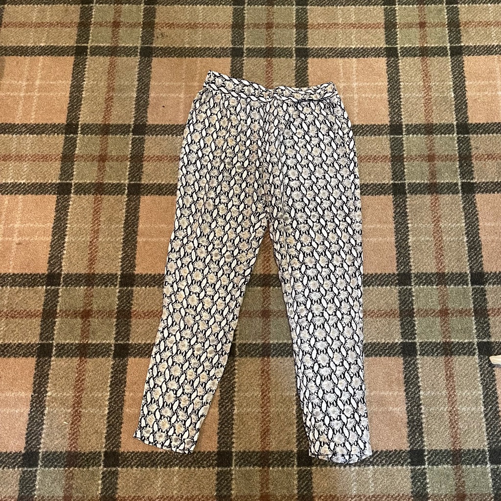 Snake Pattern Pants